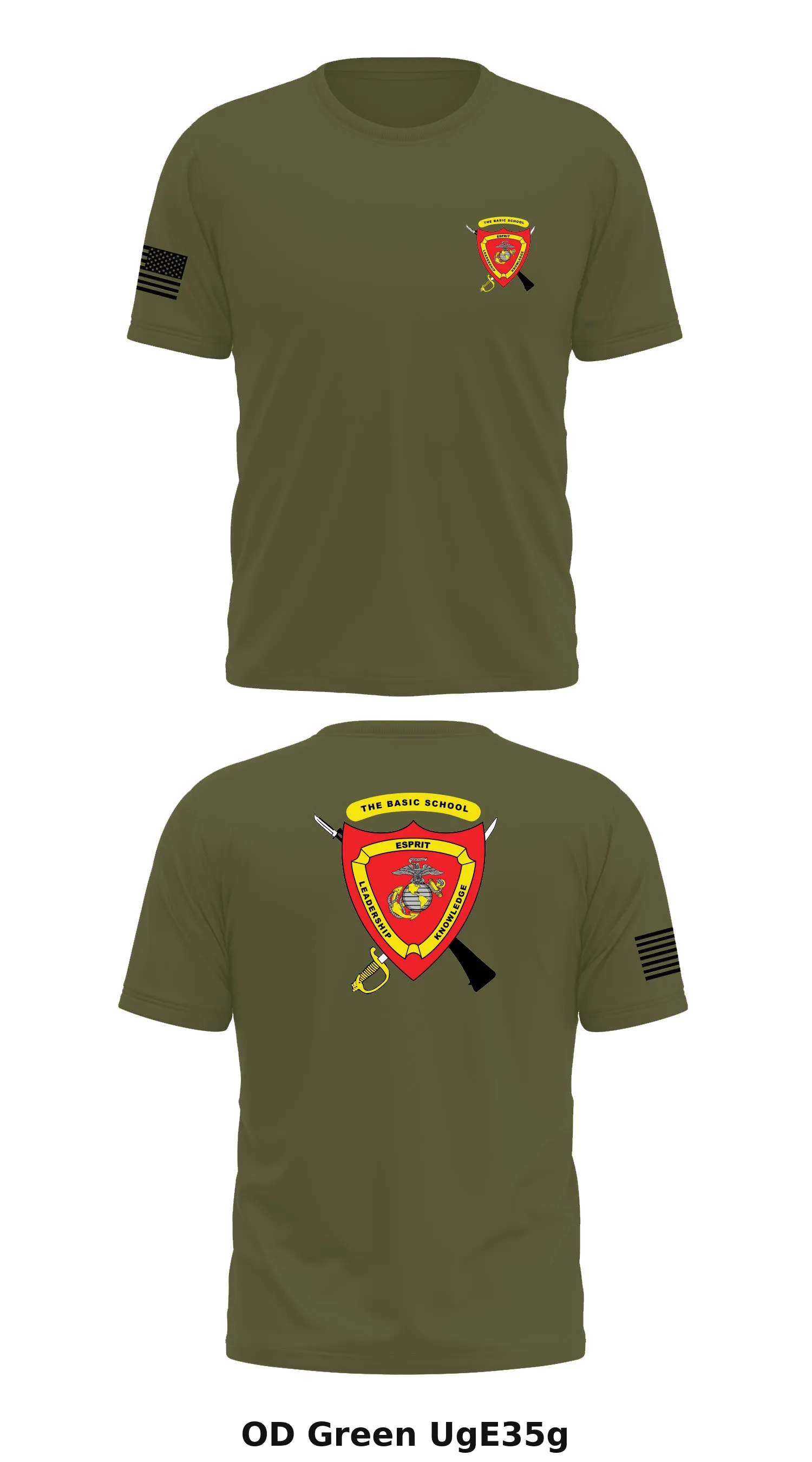 The Basic School Store 1 Core Men's SS Performance Tee - UgE35g