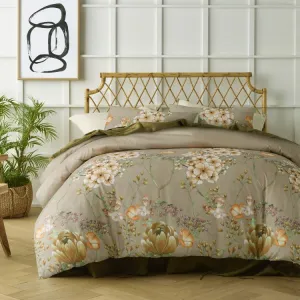 The Big Sleep Elisa Cream Microfibre Quilt Cover Sets