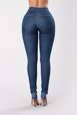 The United States Ripped Fashion Denim Skinny Pants