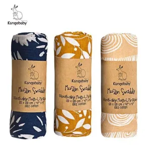 Three Funky Swaddle Blankets