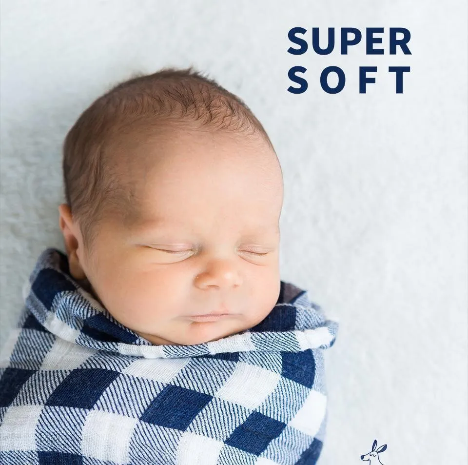 Three Funky Swaddle Blankets