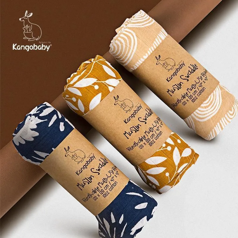 Three Funky Swaddle Blankets