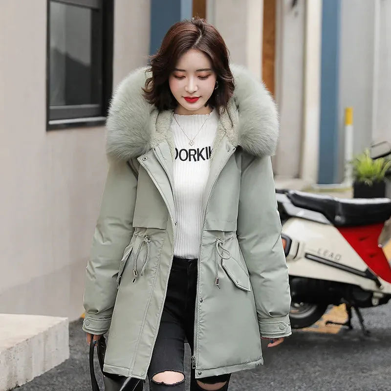 Tilda Winter Jacket: Lined, Removable Fur Collar & Hood