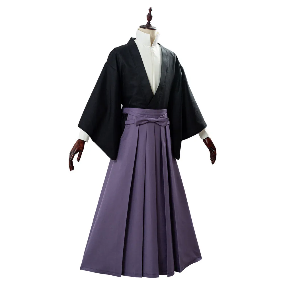 Toilet-Bound Hanako-kun Samurai Kimono Set Hakama Pants Kendo Tsukasa Yugi Cosplay Costume