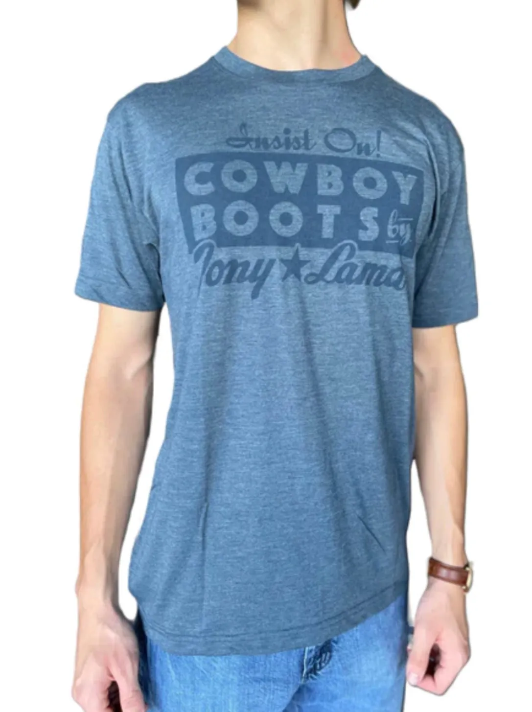 Tony Lama Indigo Insist On Graphic