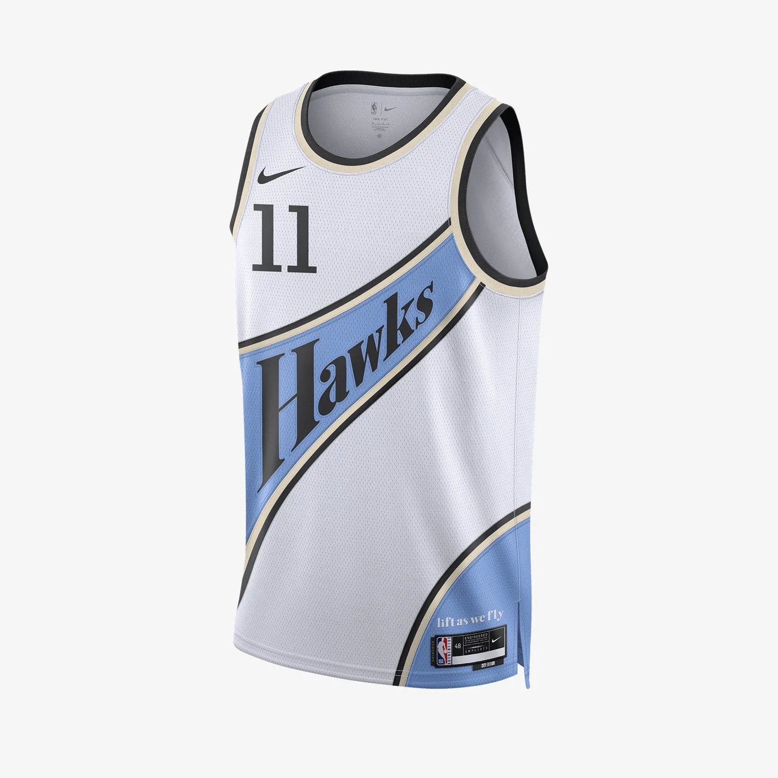 Trae Young Atlanta Hawks 2024/25 City Edition Swingman Jersey - White
