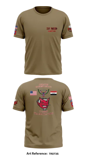 TRAUMA PLATOON, 2-508th PIR Store 1 Core Men's SS Performance Tee - TrDt3s