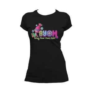 Trolls BYOH Official Women's T-Shirt (Black)