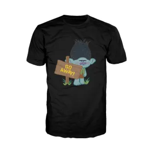 Trolls Go Away Official Men's T-Shirt (Black)