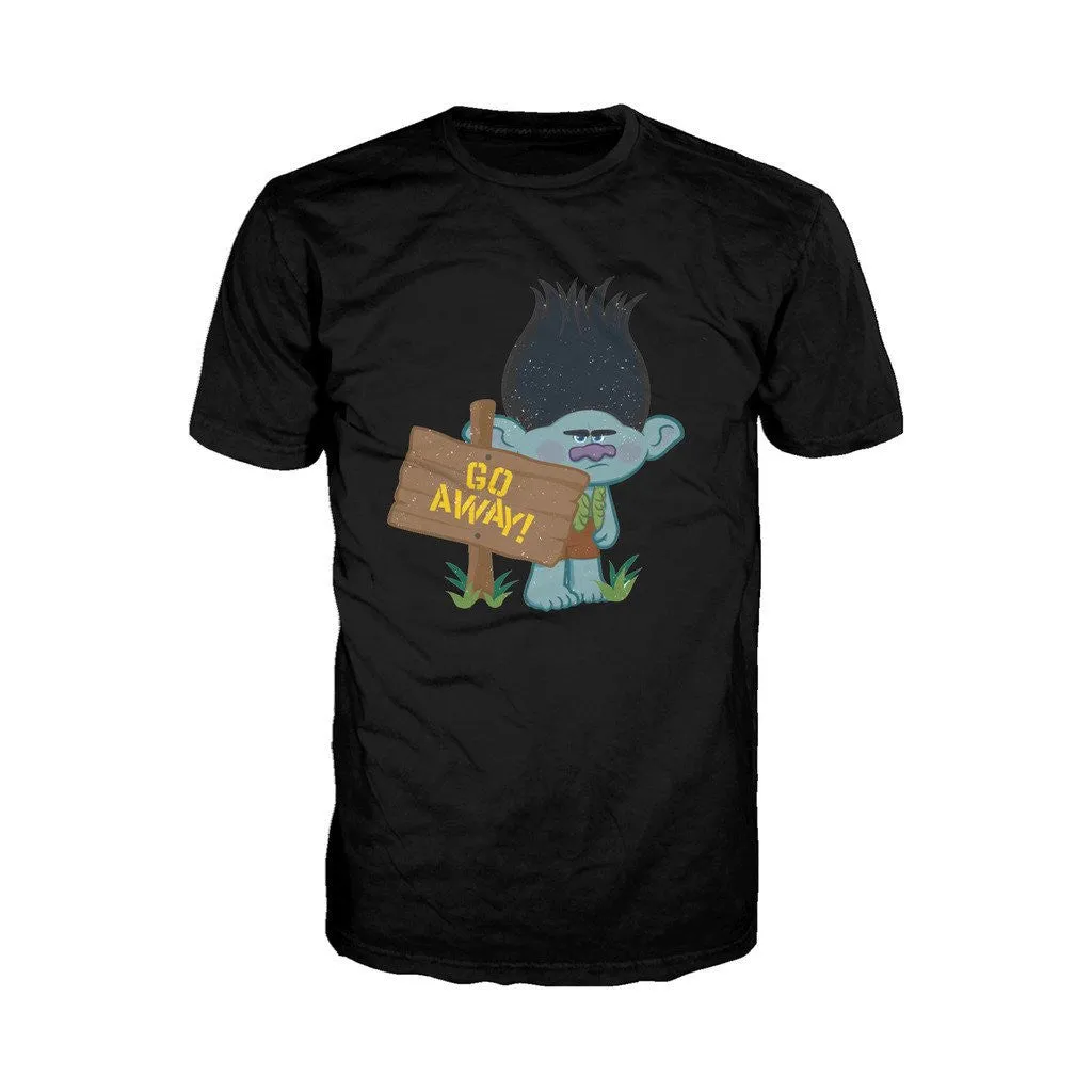 Trolls Go Away Official Men's T-Shirt (Black)