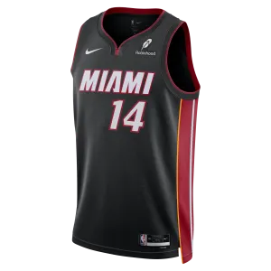 Tyler Herro Nike Miami HEAT Icon Black Swingman Jersey