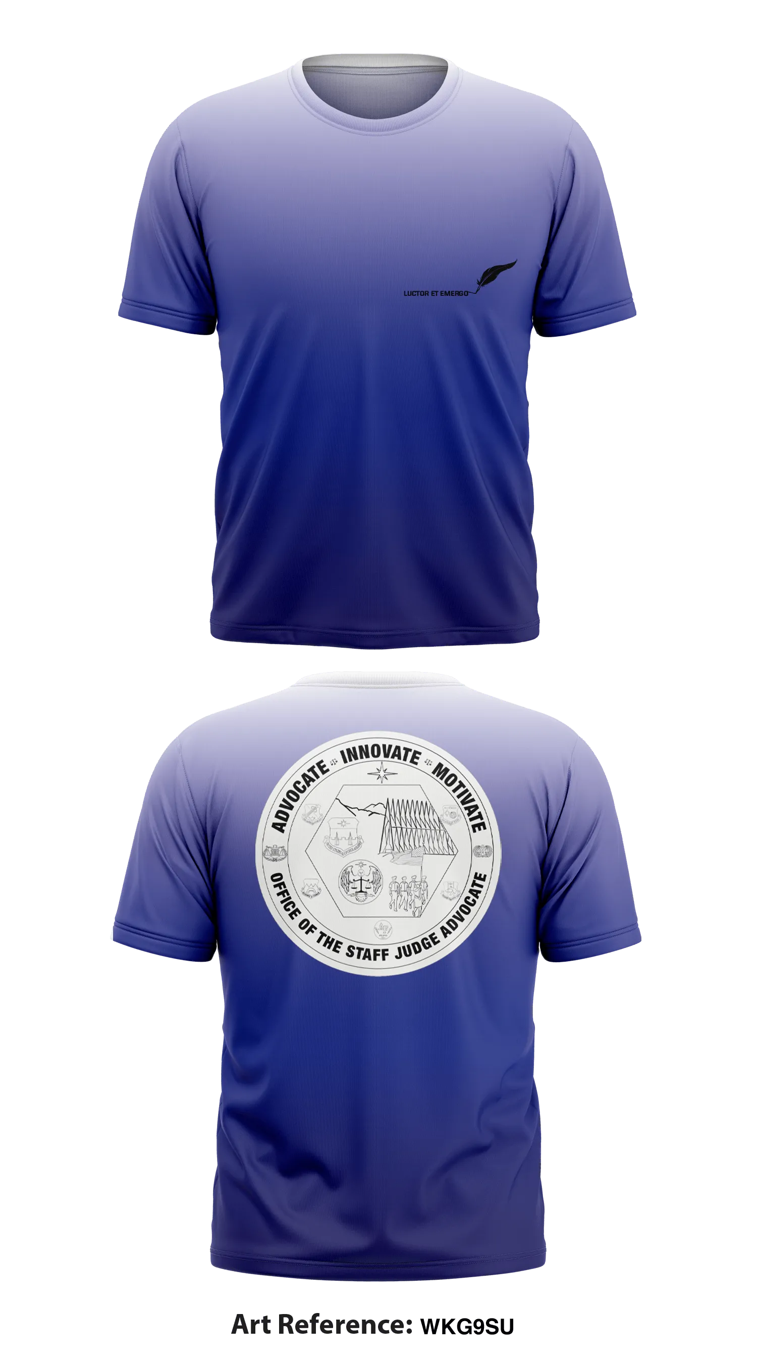 United States Air Force Academy Legal Office Store 1 Core Men's SS Performance Tee - Wkg9sU
