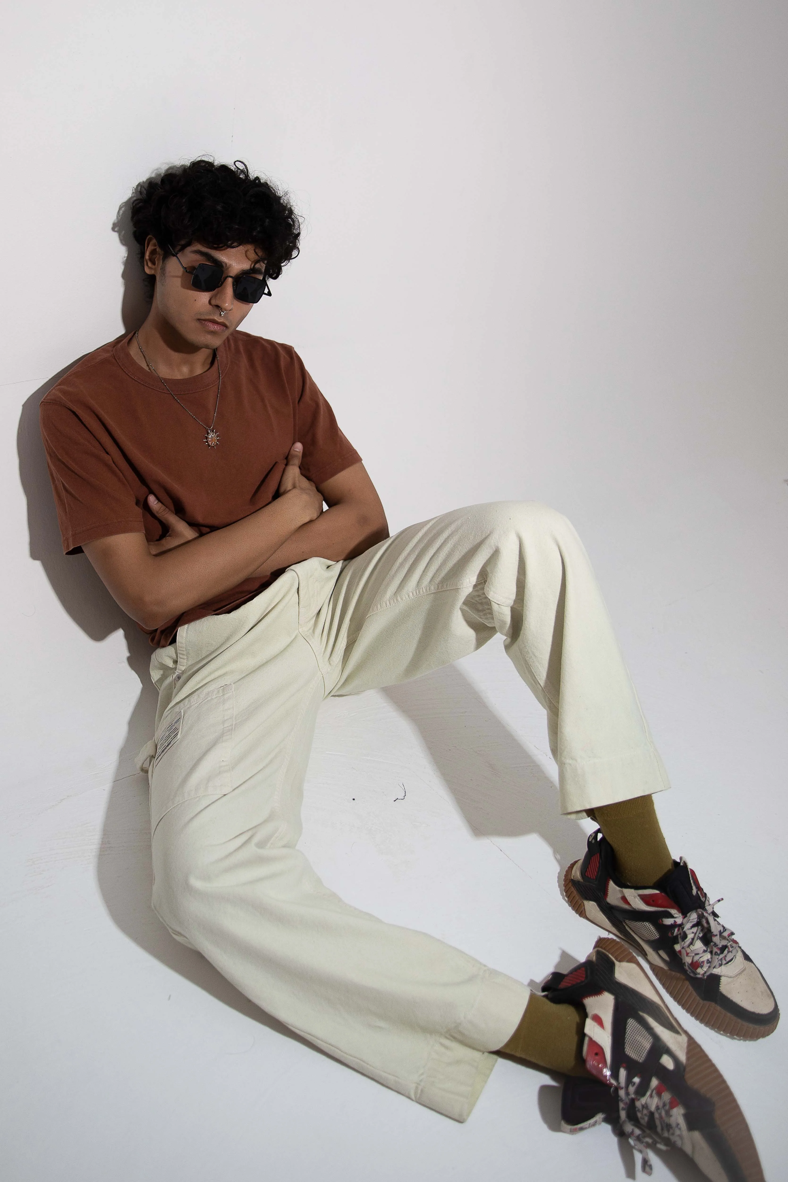Urban Hike Carpenter Relaxed Jeans: Mint Yellow