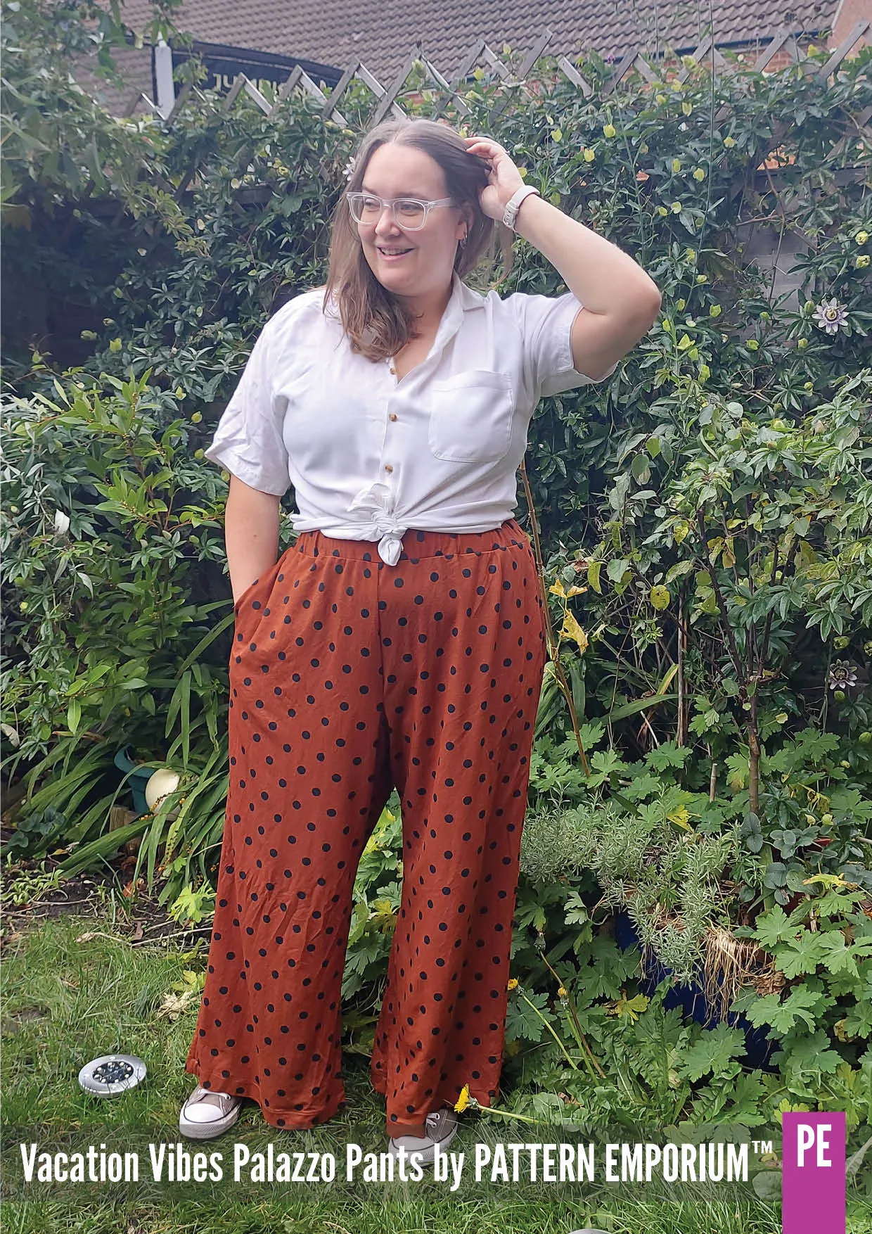 Vacation Vibes | Palazzo Pants Sewing Pattern