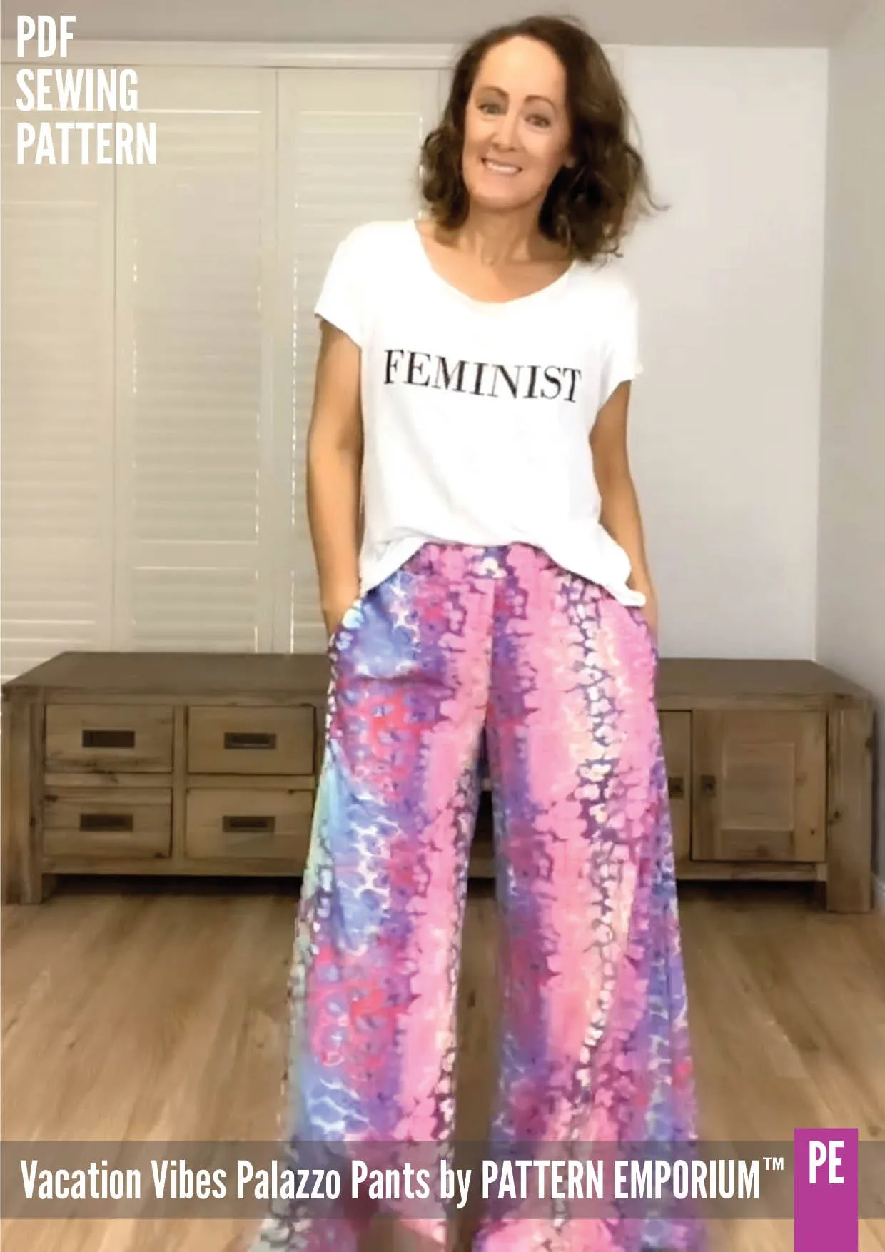 Vacation Vibes | Palazzo Pants Sewing Pattern