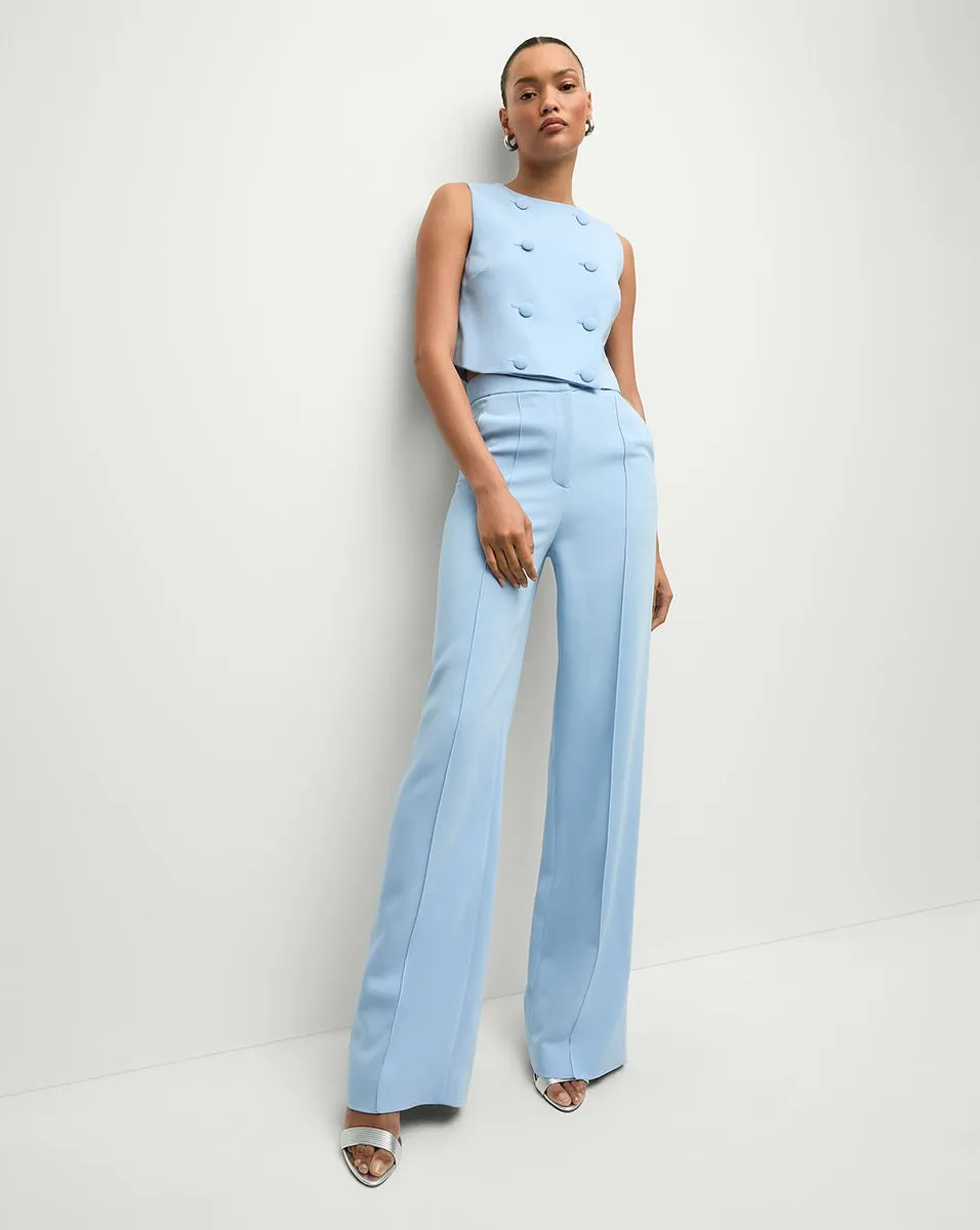 Veronica Beard Edia Pant in Blue Sky