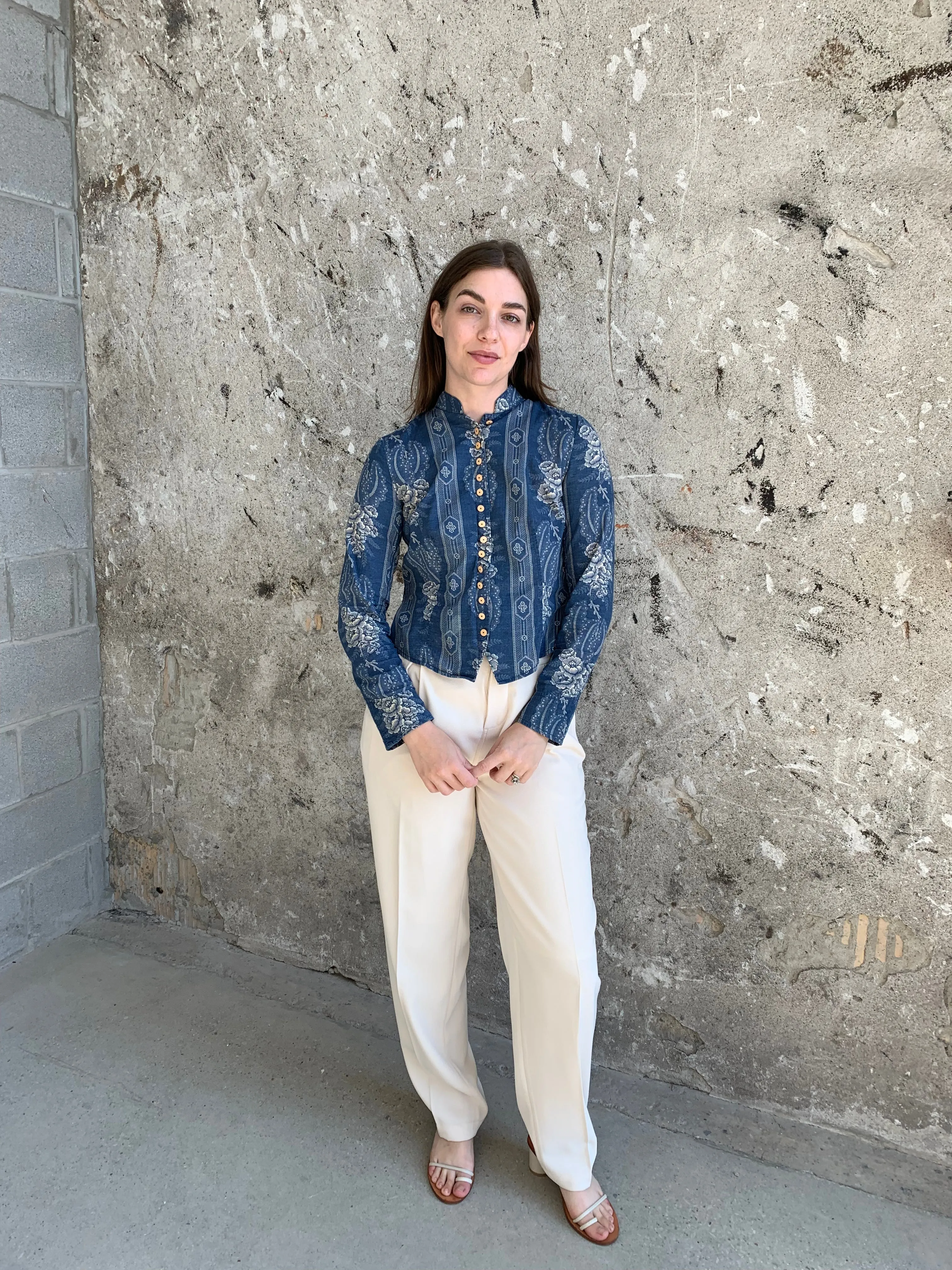 victorian meets western shirt