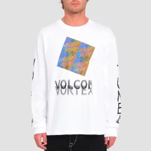 Volcom Fergadelic Longsleeve T-Shirt White