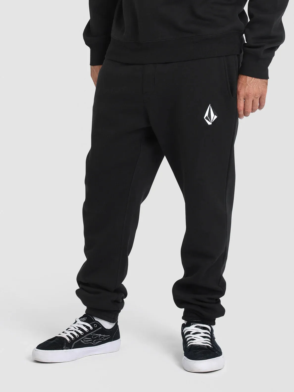 Volcom Vologo Fleece Pant - Black