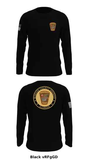 Wabash County Sheriff's Office  Store 1 Core Men's LS Performance Tee - vRFgGD
