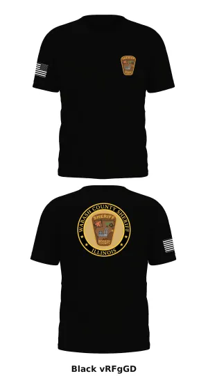 Wabash County Sheriff's Office  Store 1 Core Men's SS Performance Tee - vRFgGD