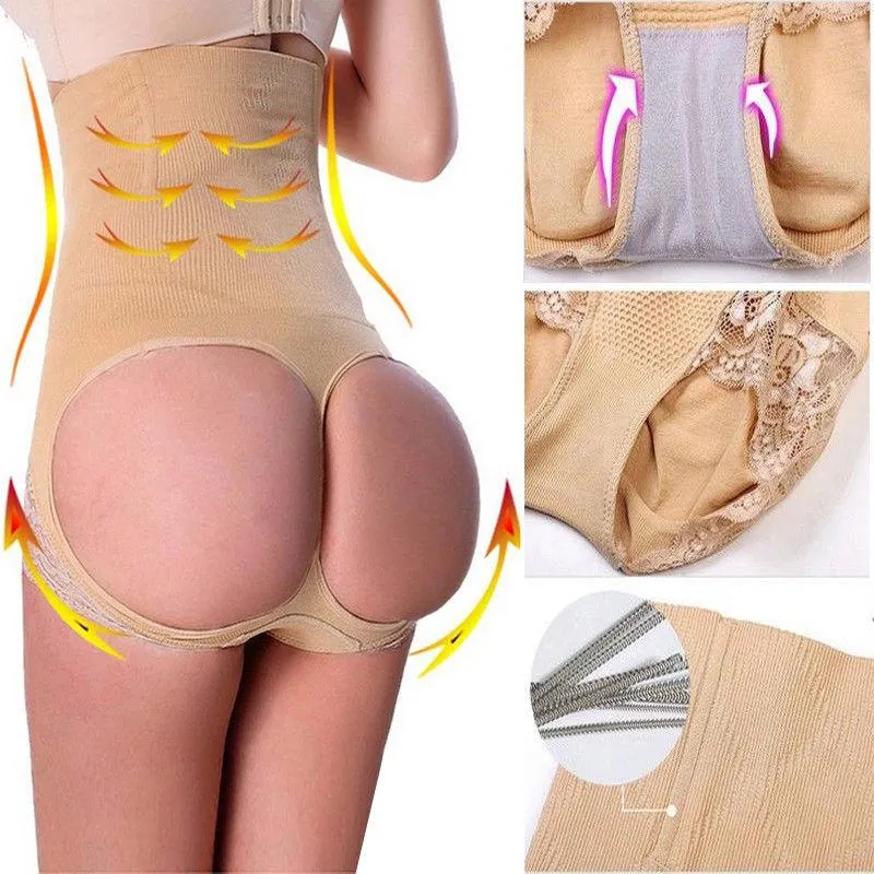 Waist Slimming and Booty Boosting Shapewear! Booty Bra!