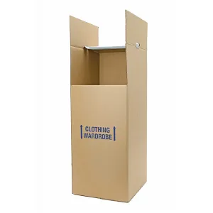 Wardrobe Box - Small - 21" x 18" x 46" - Pack of 3