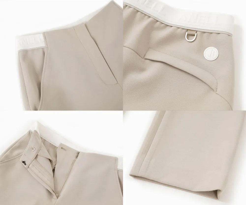 [Warehouse Sale] Anell Golf Banding Slacks Beige
