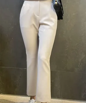 [Warehouse Sale] Anell Golf Banding Slacks Beige