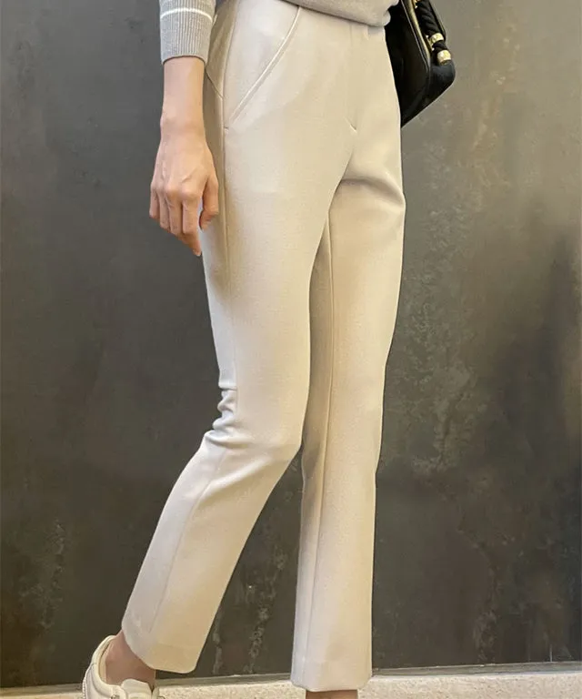 [Warehouse Sale] Anell Golf Banding Slacks Beige