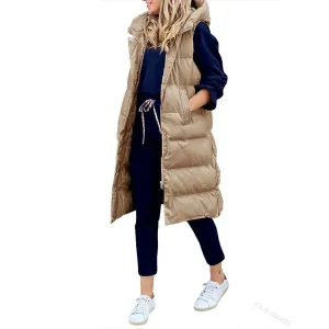 Warm sleeveless spring jacket: Amelia