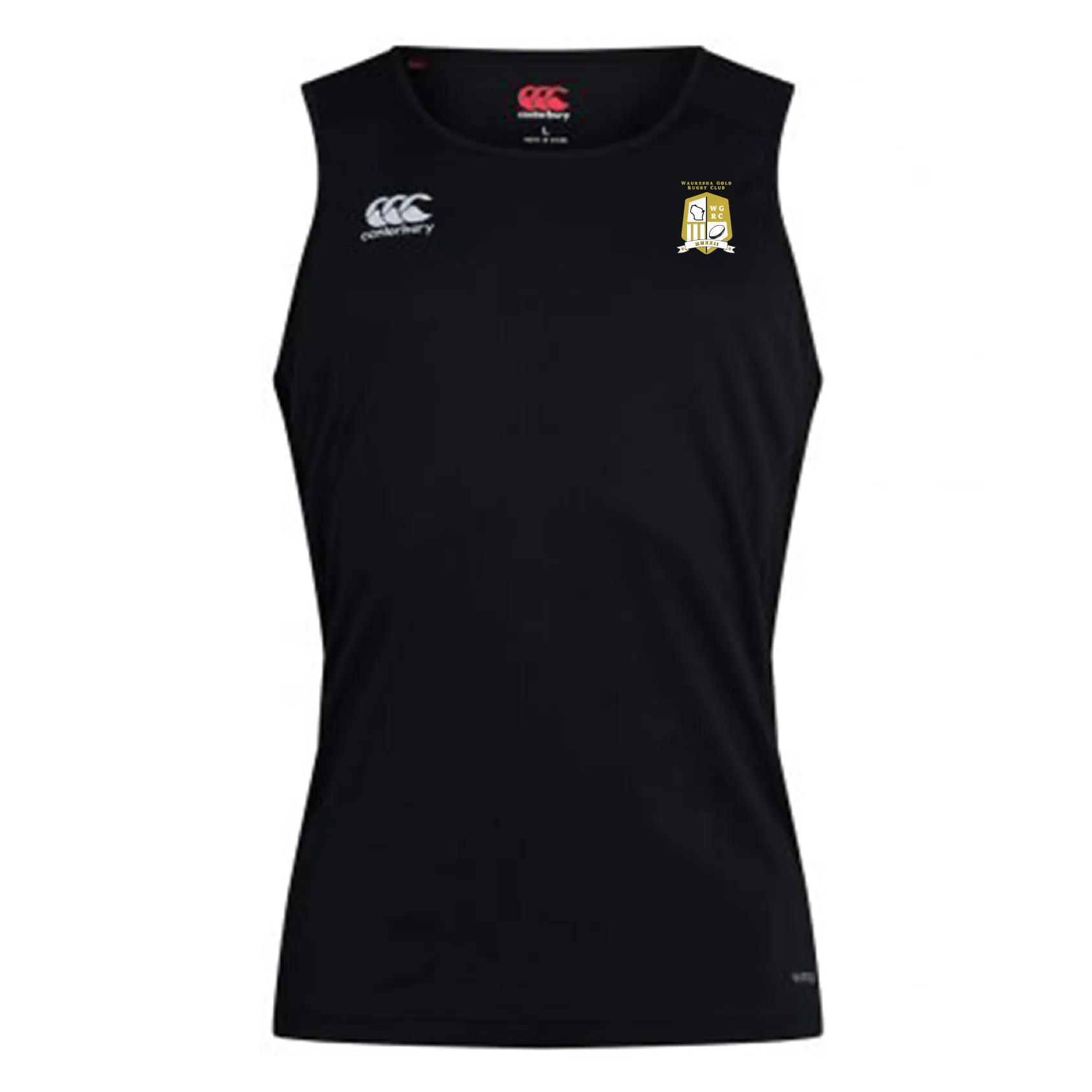 Waukesha Gold Rugby Club Dry Singlet by Canterbury