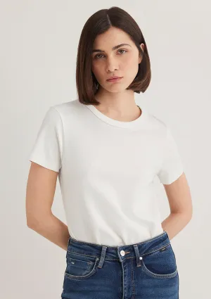 White Basic T-Shirt
