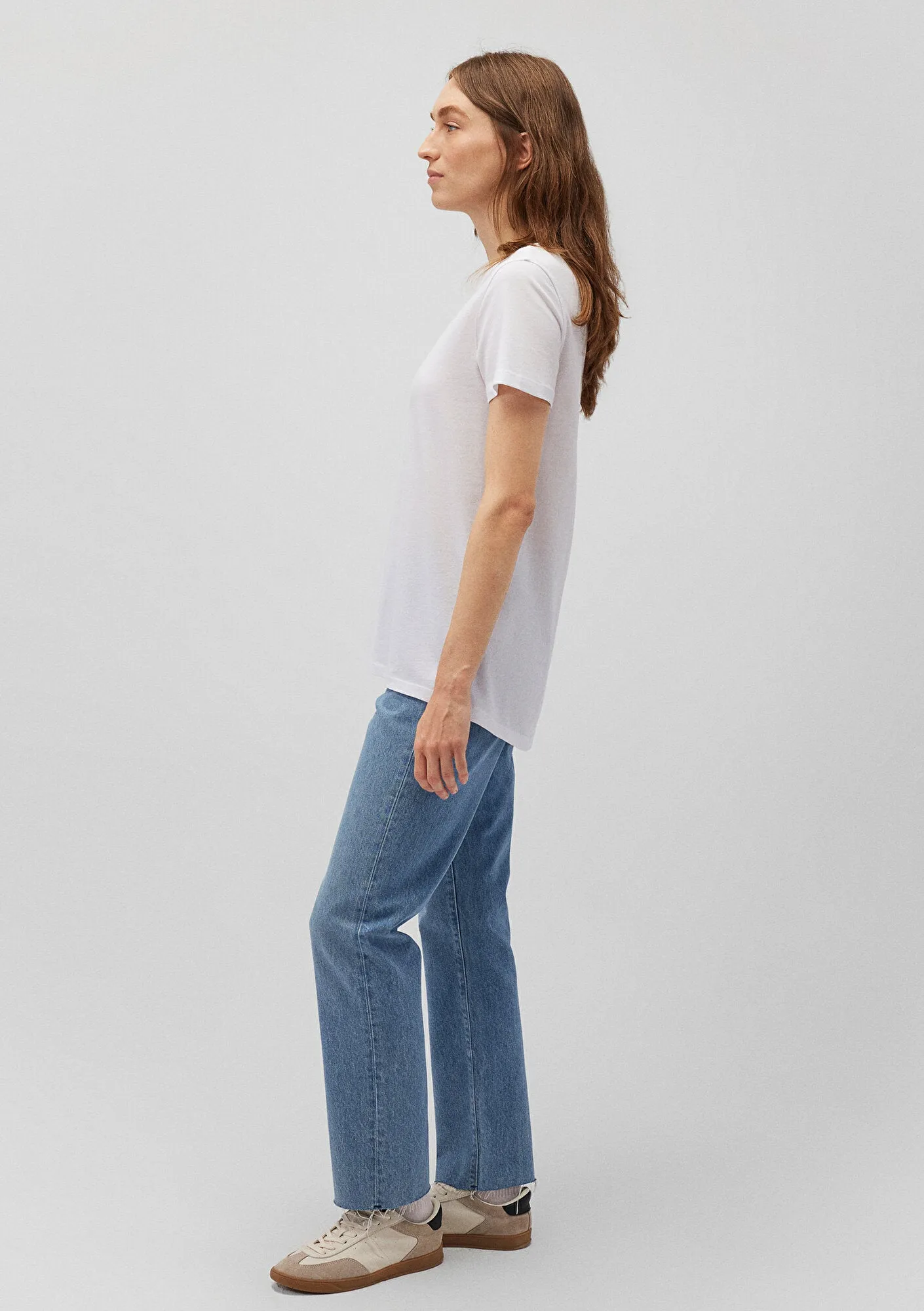 White Basic T-Shirt