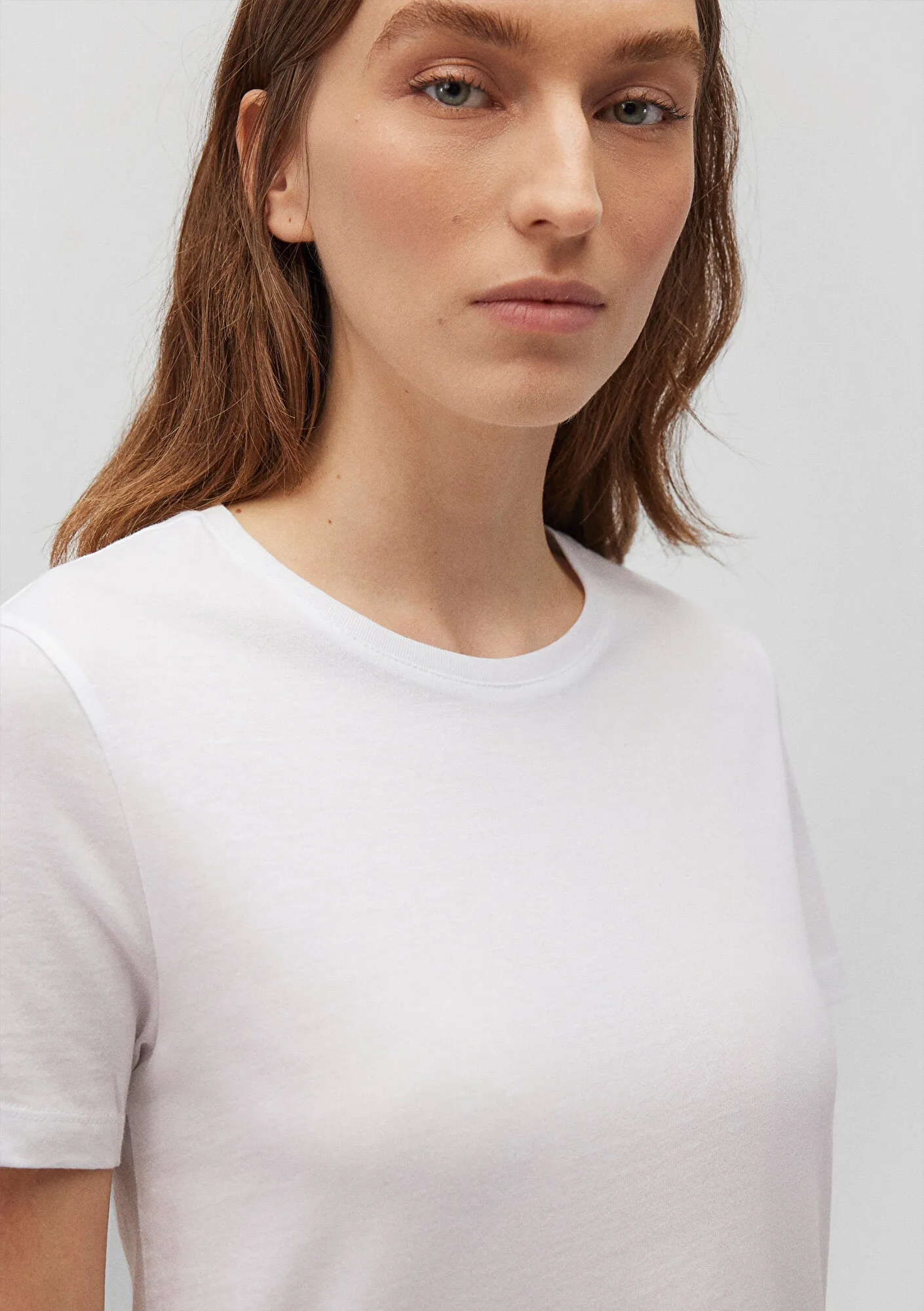 White Basic T-Shirt