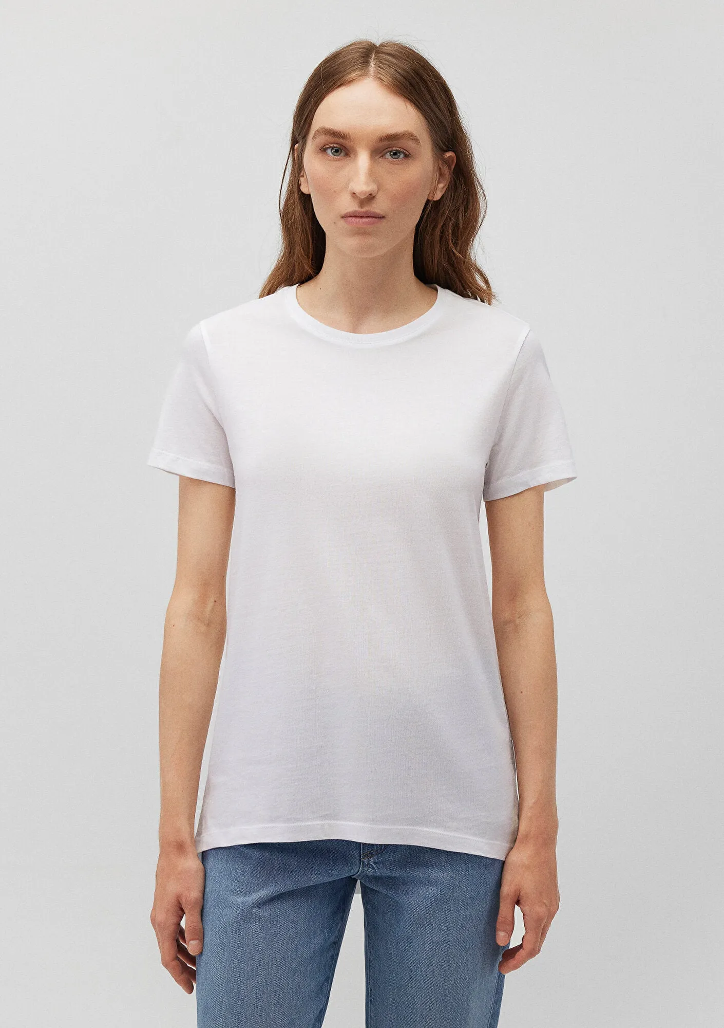 White Basic T-Shirt