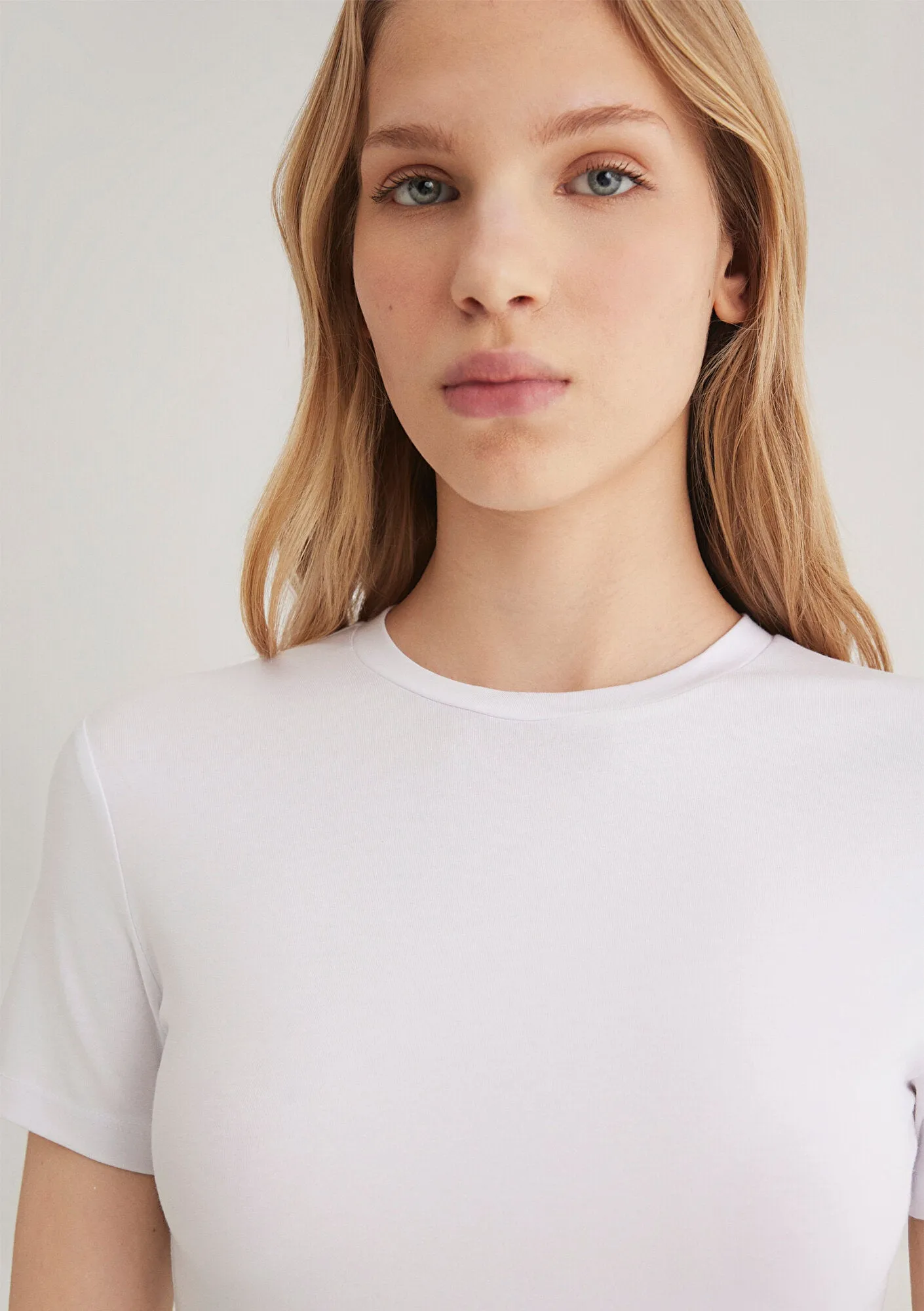 White Basic Top