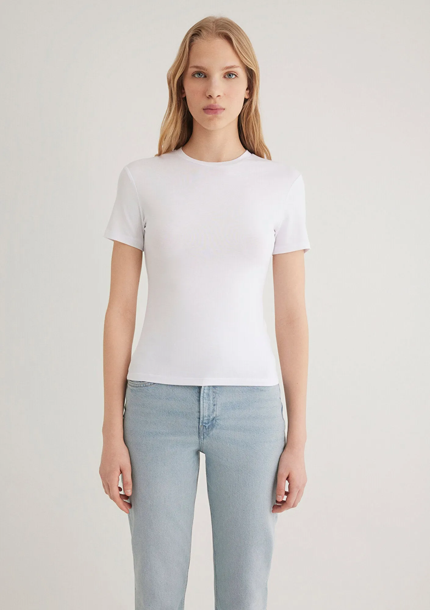White Basic Top