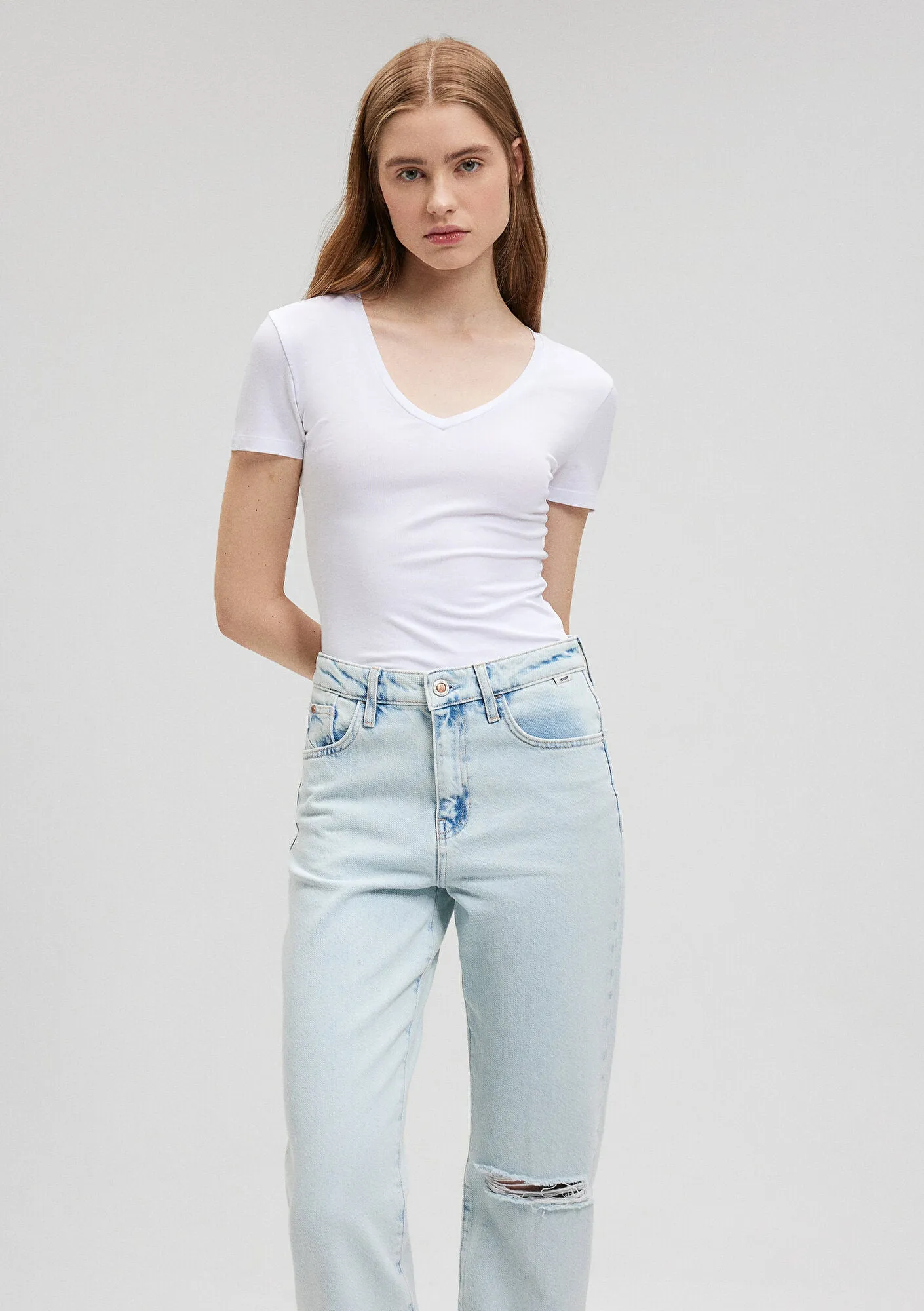 White Basic Top