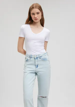 White Basic Top