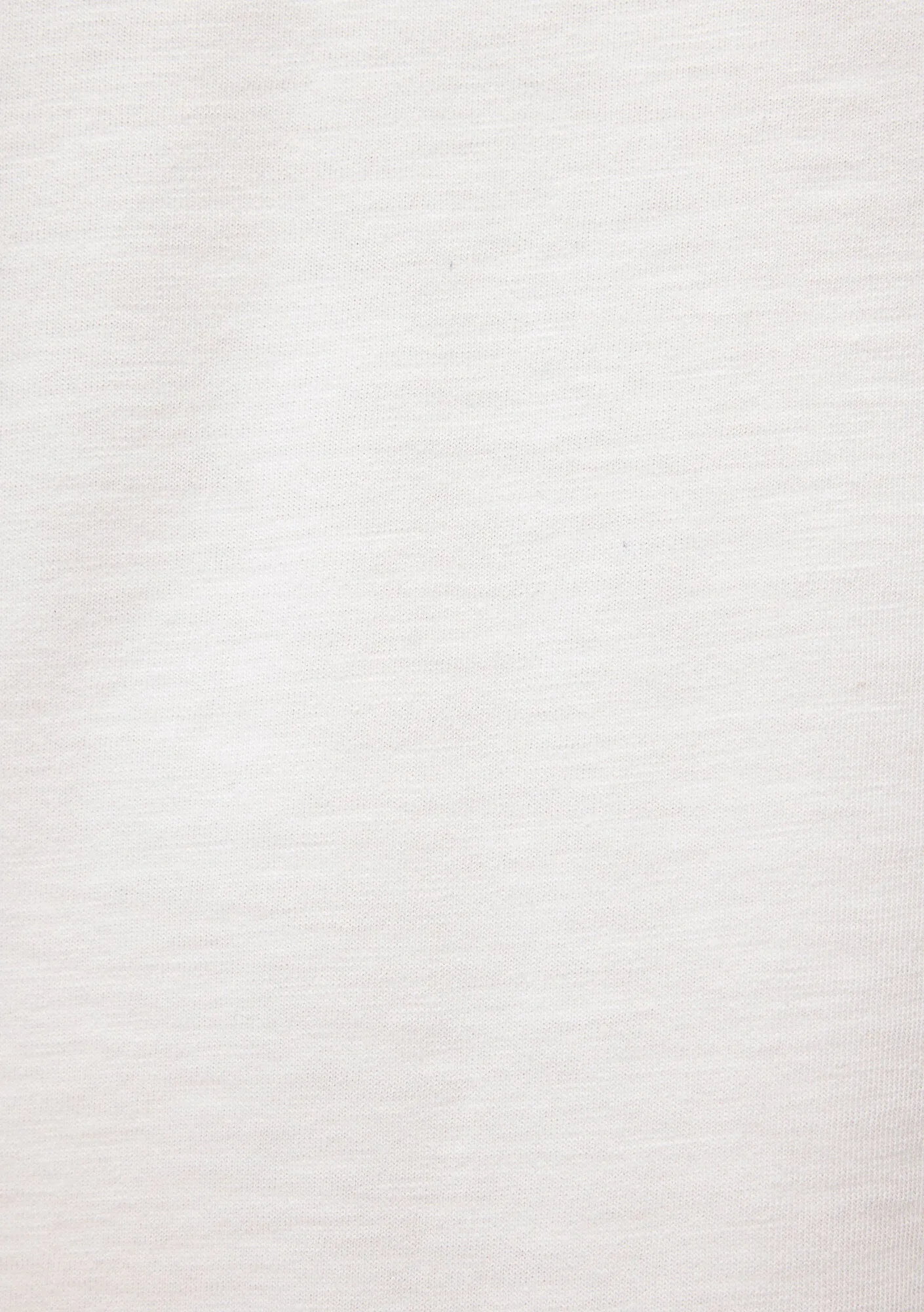 White Long Sleeve Basic T-Shirt