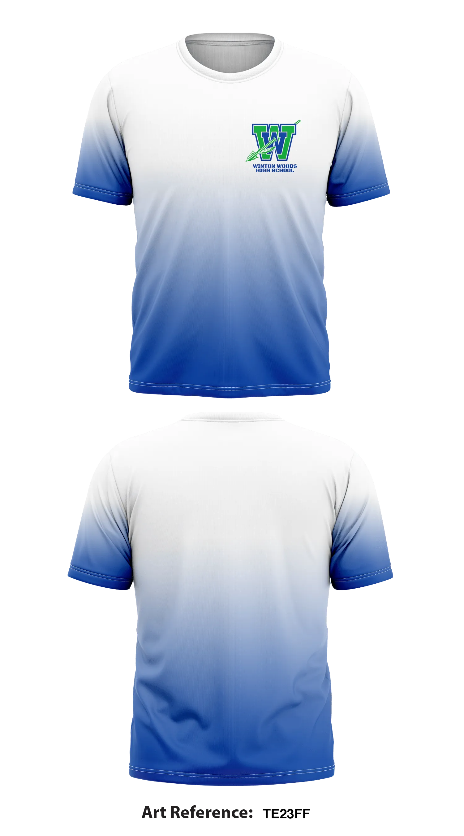 Winton Woods High School Store 1 Core Men's SS Performance Tee - TE23FF