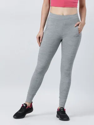Women Grey Solid Track Pants & Joggers TRANSVERSE PANT-MG