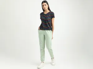 Women Printed Round Neck T-shirt