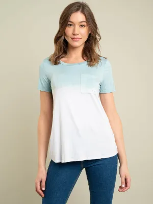 WOMEN'S BASIC TIE DYE TOP