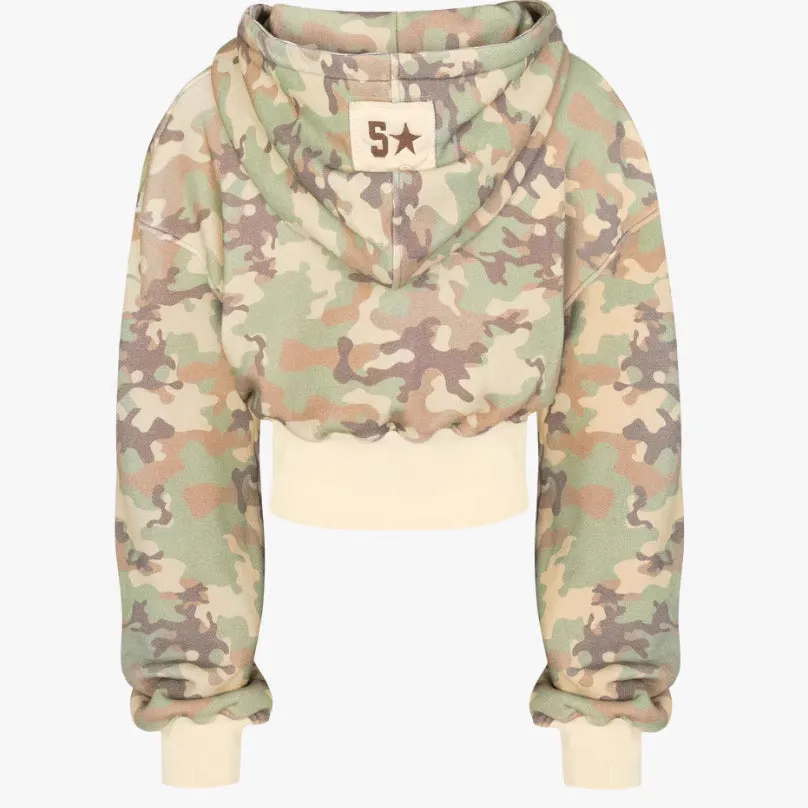 Women's Camouflage Cardigan Long Sleeve Pants Suit.