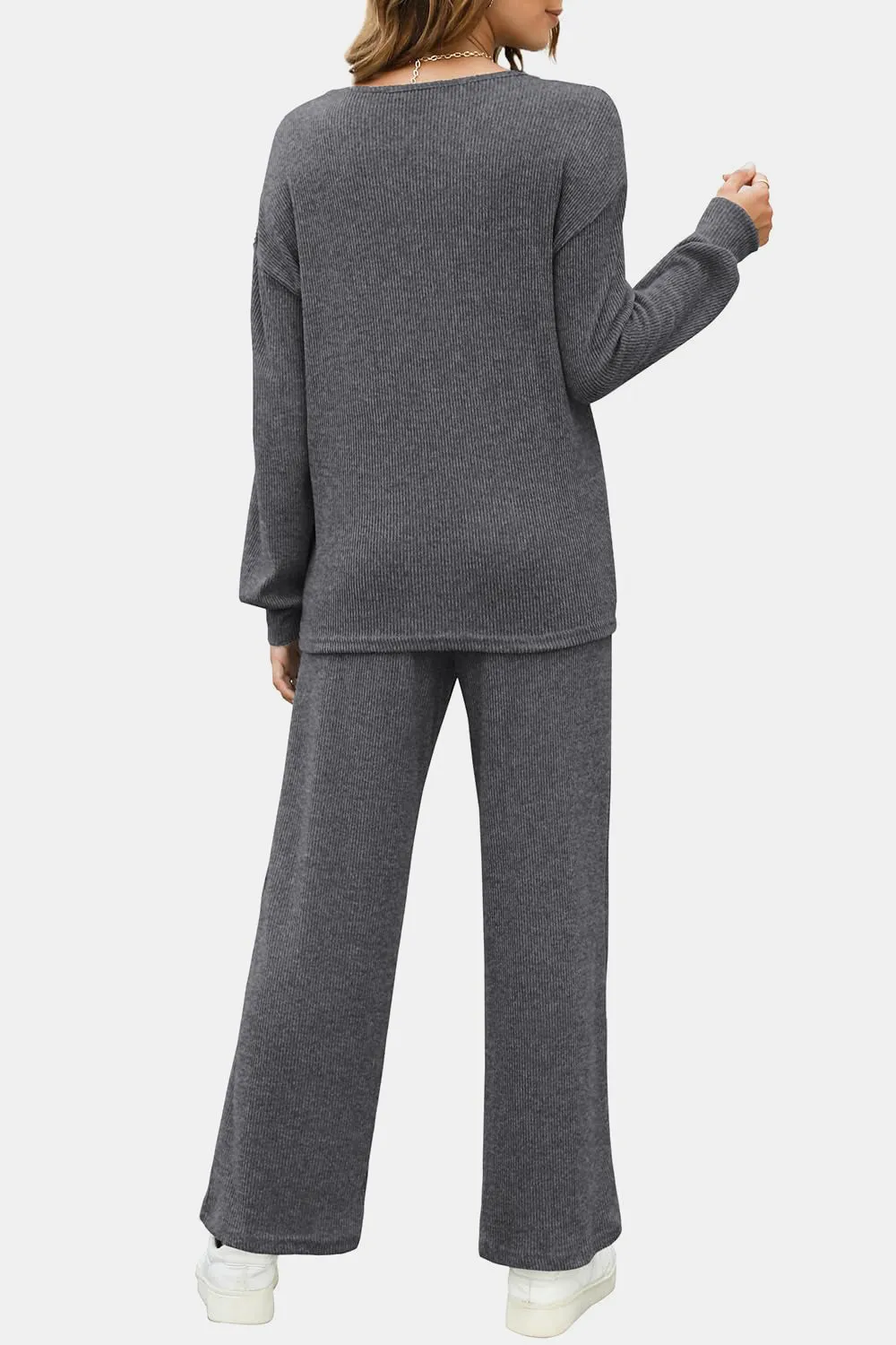 Women's Comfort Duo Set - Sweatshirt   Pants