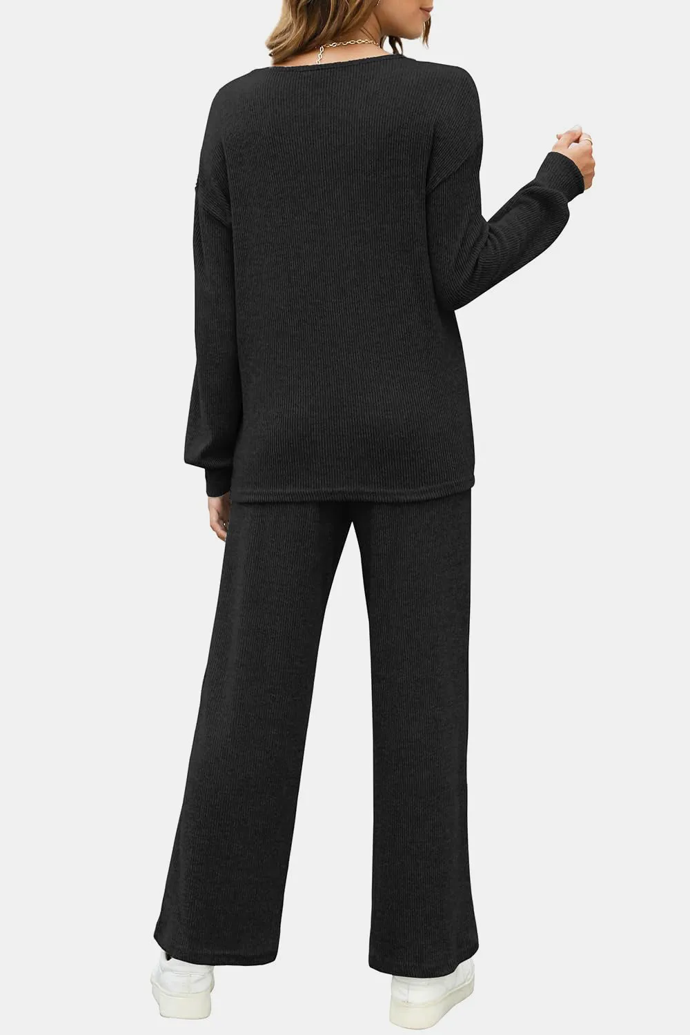 Women's Comfort Duo Set - Sweatshirt   Pants