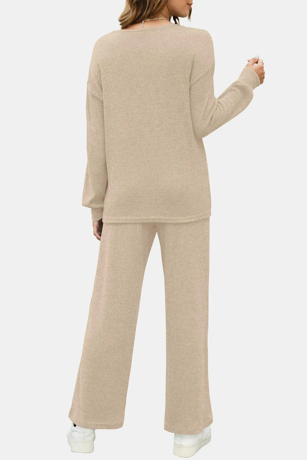 Women's Comfort Duo Set - Sweatshirt   Pants
