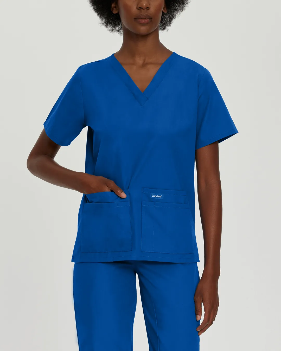 Women's Essentials Scrub Set - Galaxy Blue